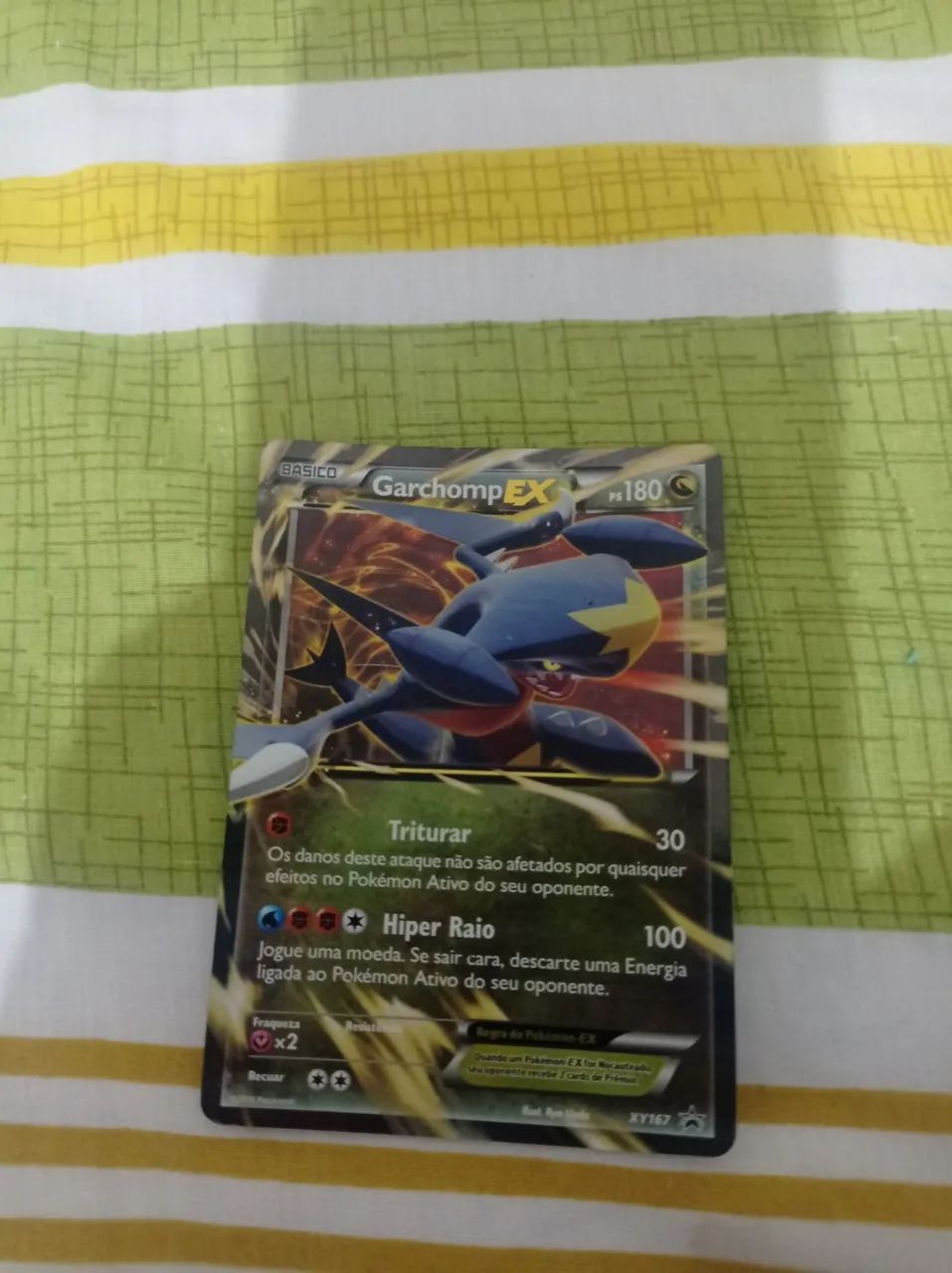 Carta Pokémon Garchomp EX - XY167