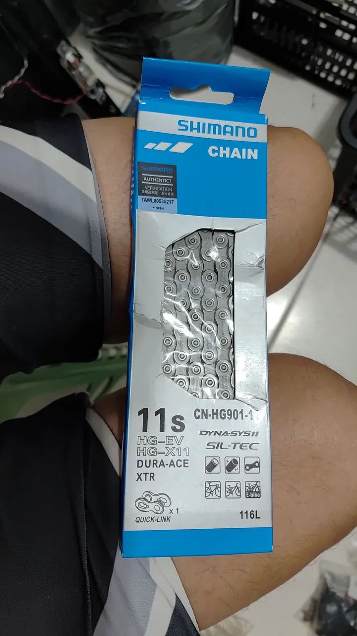 Corrente shimano 11v hg901