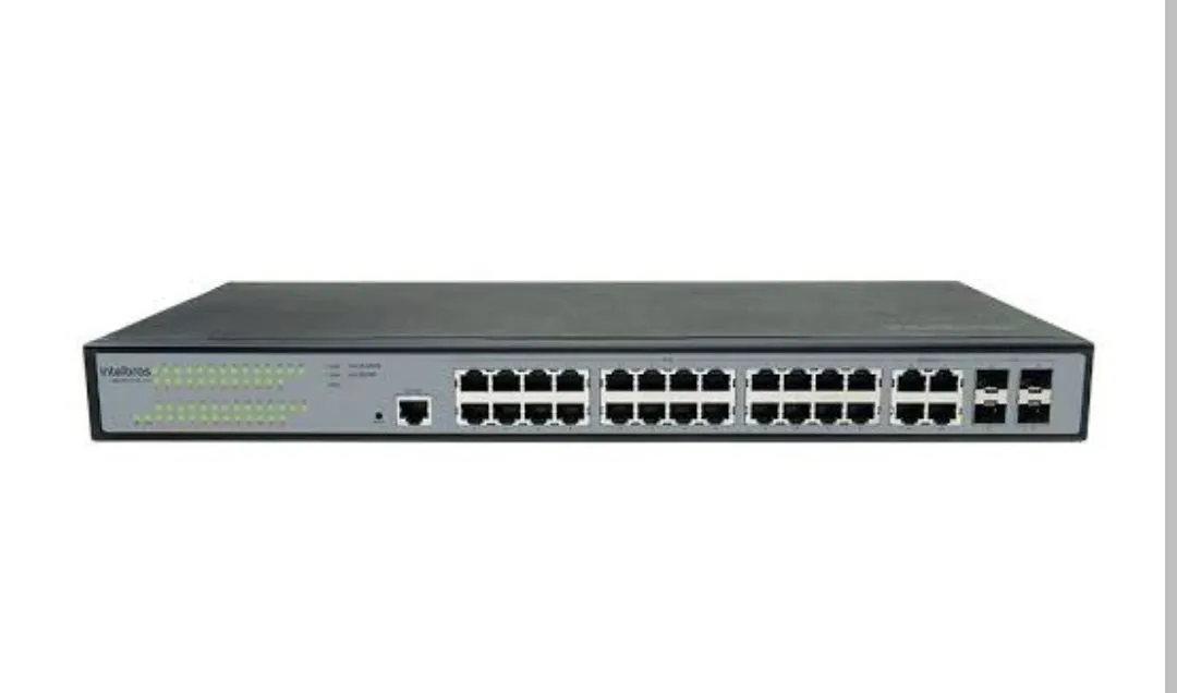 Switch de Rede 24 Portas Gigabit