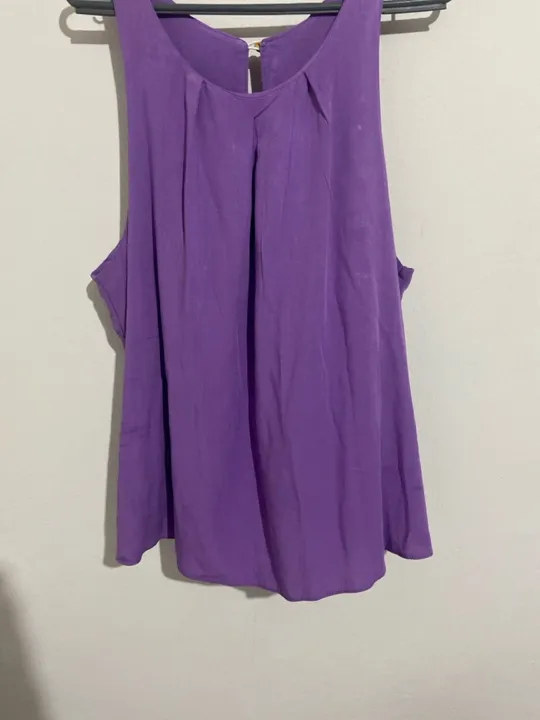 Blusa lilás TAM G