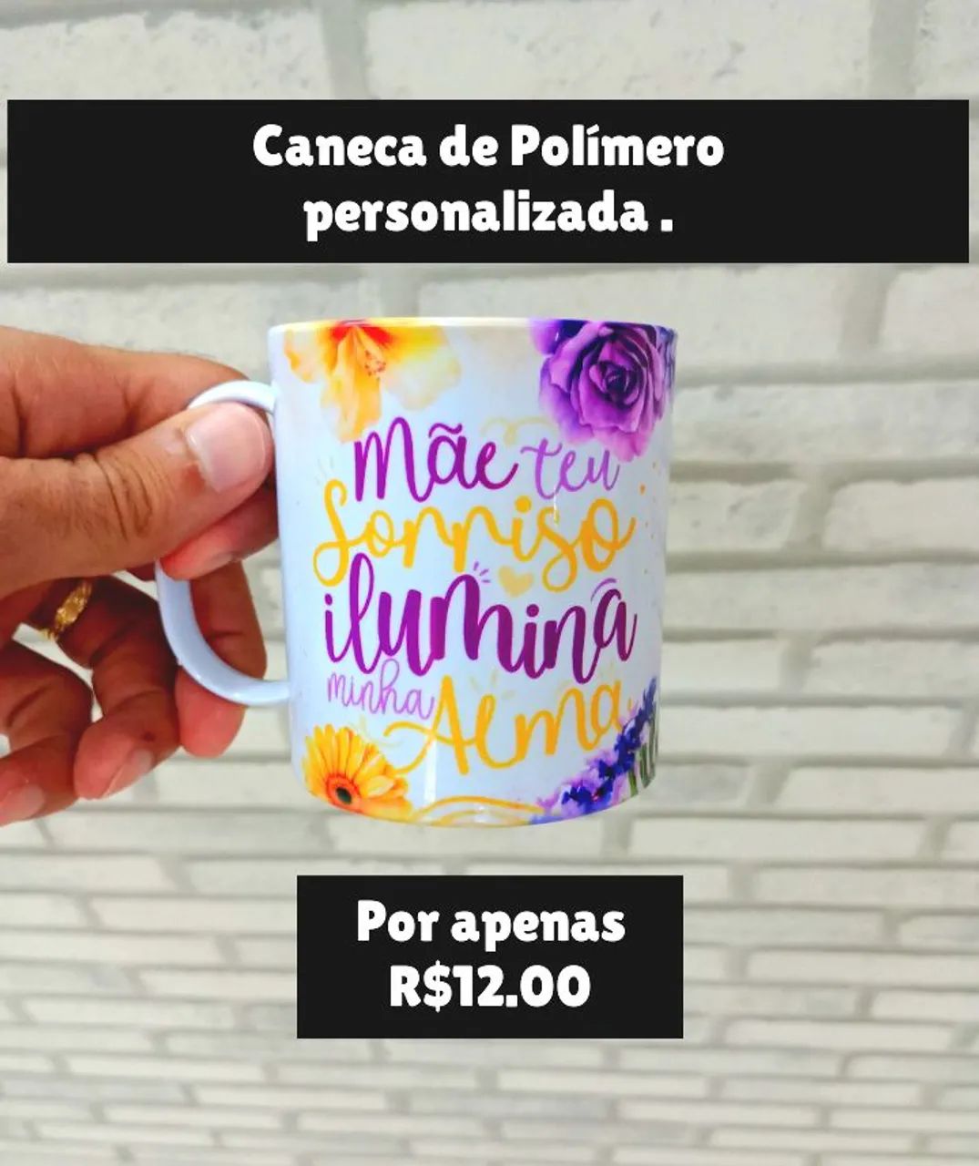 Caneca de Polímero Personalizada