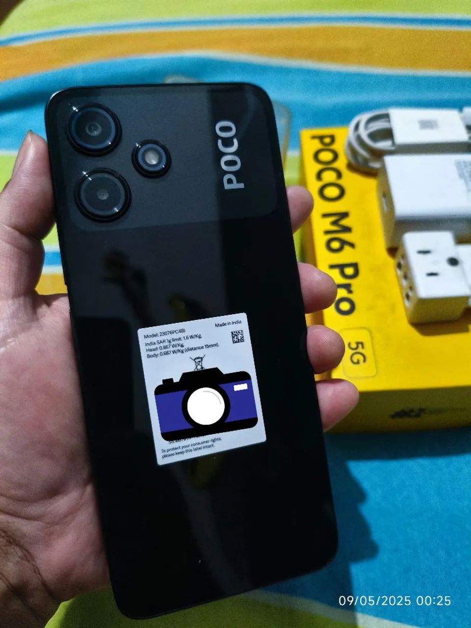Poco M6 Pro 5G, 6+6 de Ram/ 128Gb de memória  - Foto 2