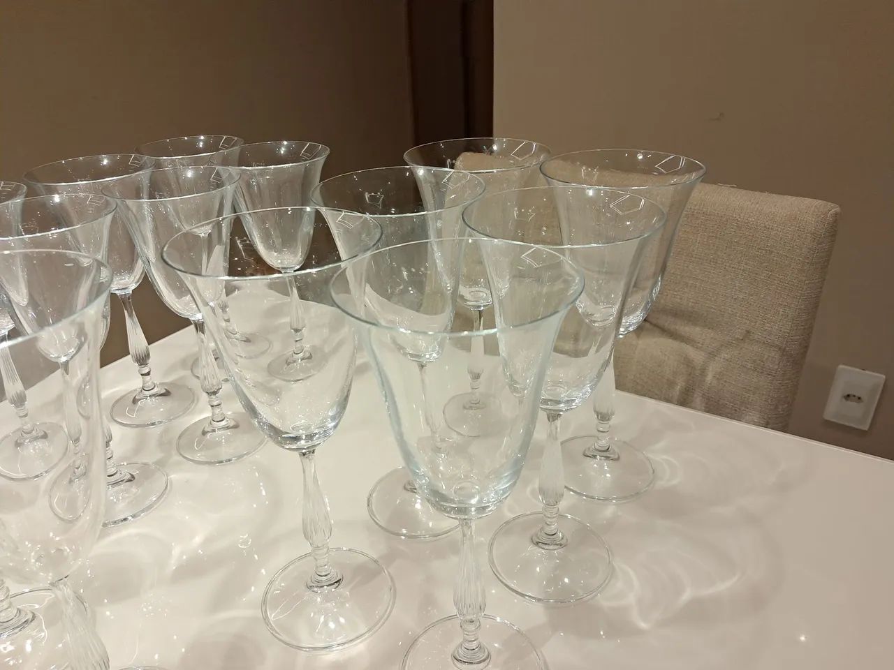 Jogo de taças cristal 30 peças  - Foto 6