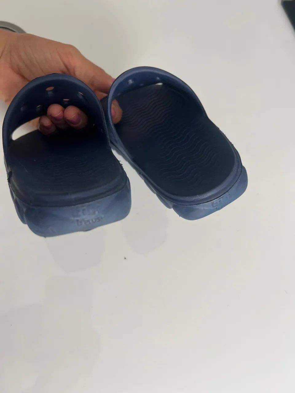 Chinelo Bibi azul - tamanho 27/28 - Foto 3