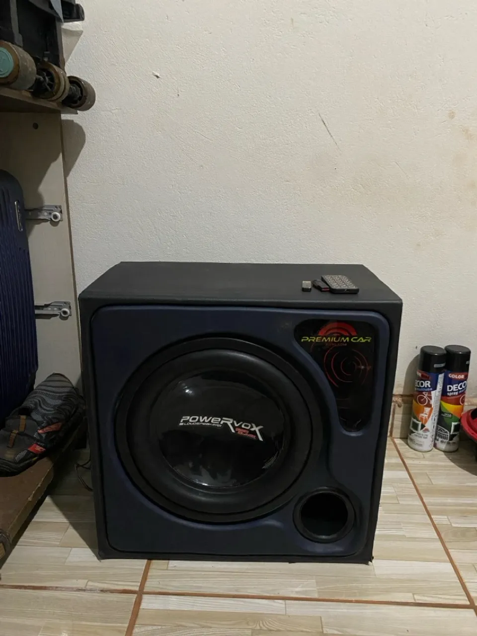 Caixa projetada com grave powervox 12? 600rms