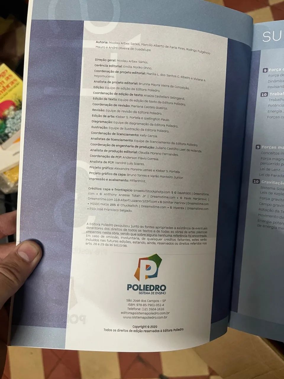 Livro física volume 3 e 4 poliedro sistema de ensino pré vestibular  - Foto 3