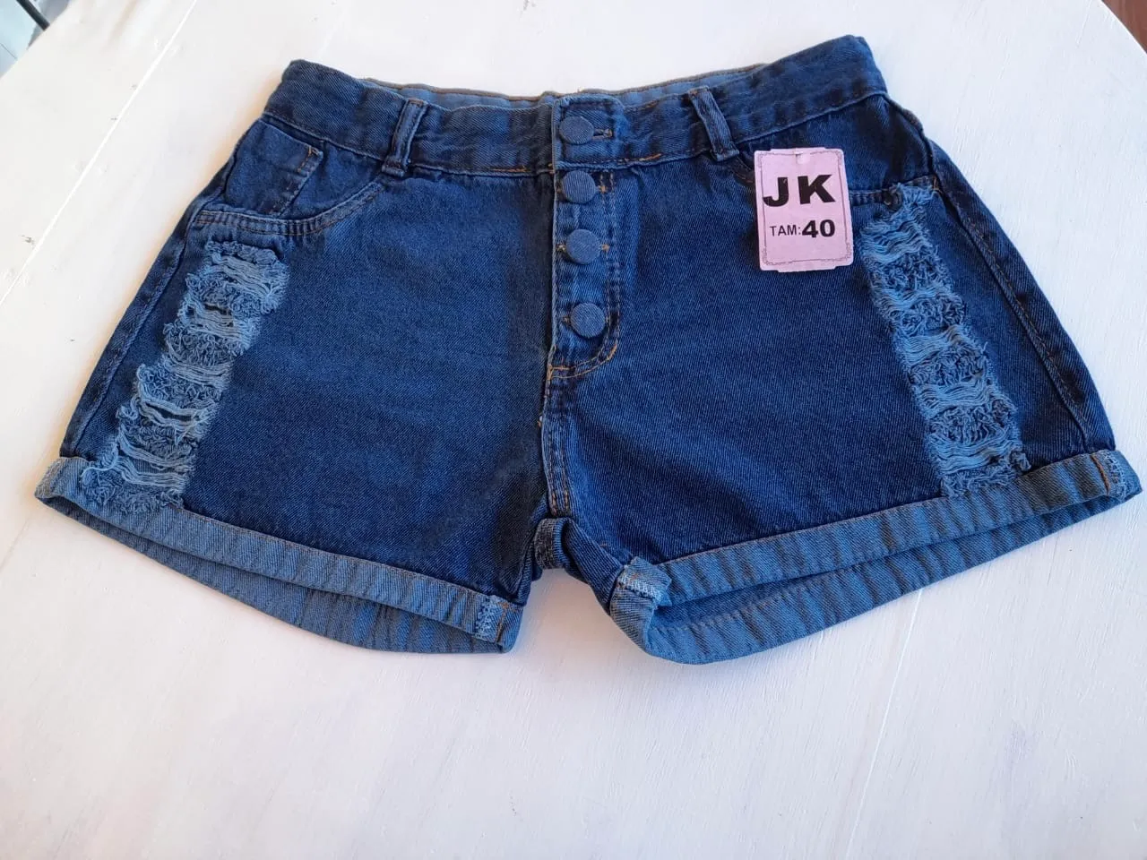Short Jeans Desfiado