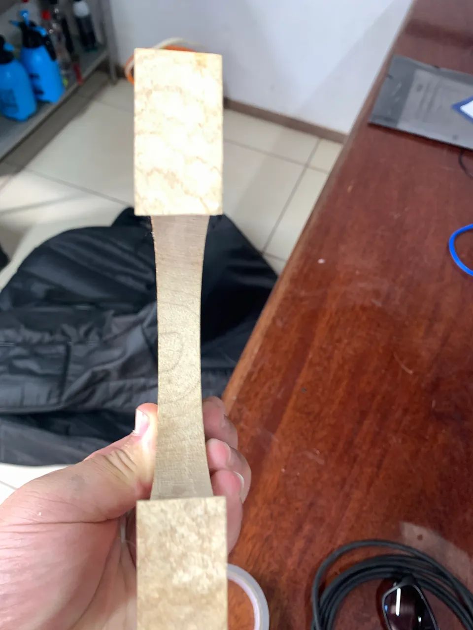 Cavalete 3/4 para contra baixo acústico  - Foto 4