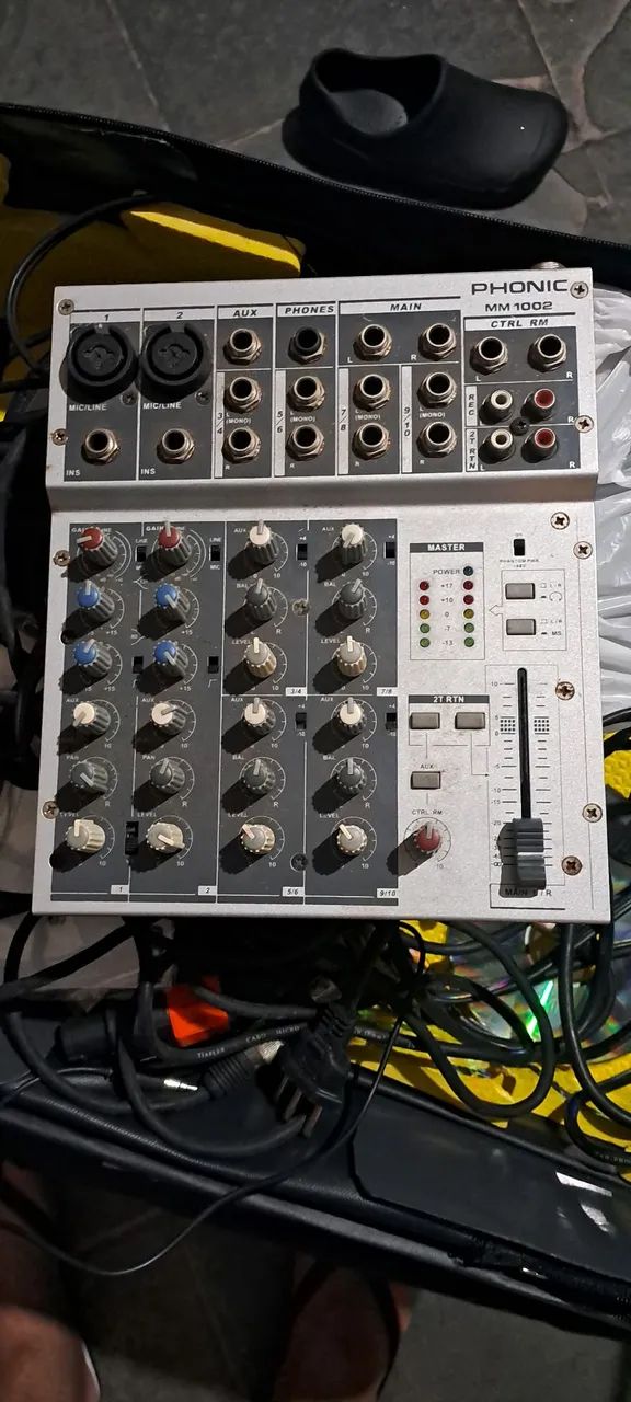 Mesa de som Phonic mm1002 - Foto 4