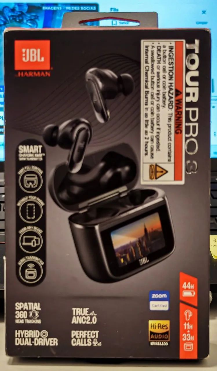 Fone Bluetooth JBL Tour Pro 3 