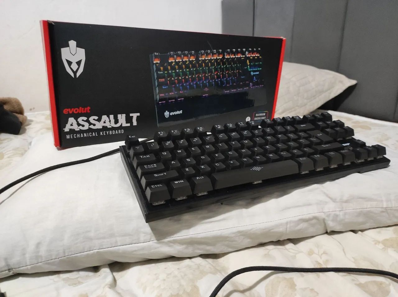 Teclado mecanico evolut assault64312830424833120
