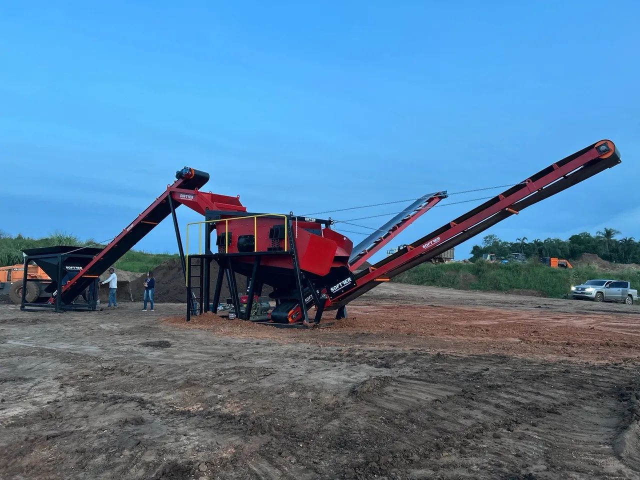 Peneira vibratória planta reciclagem - Foto 5
