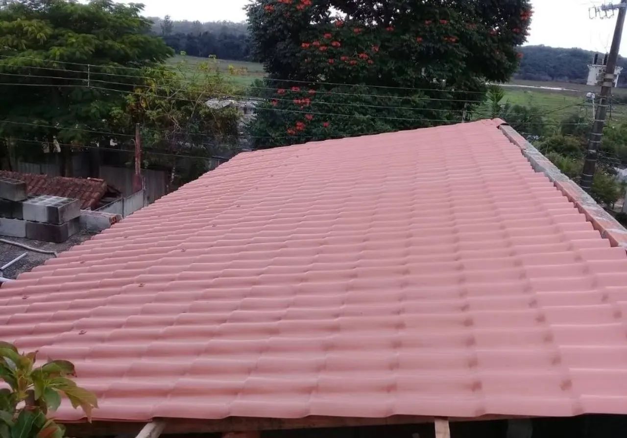 Telhas Colonial PVC  5,25 X 0,88 - Foto 3
