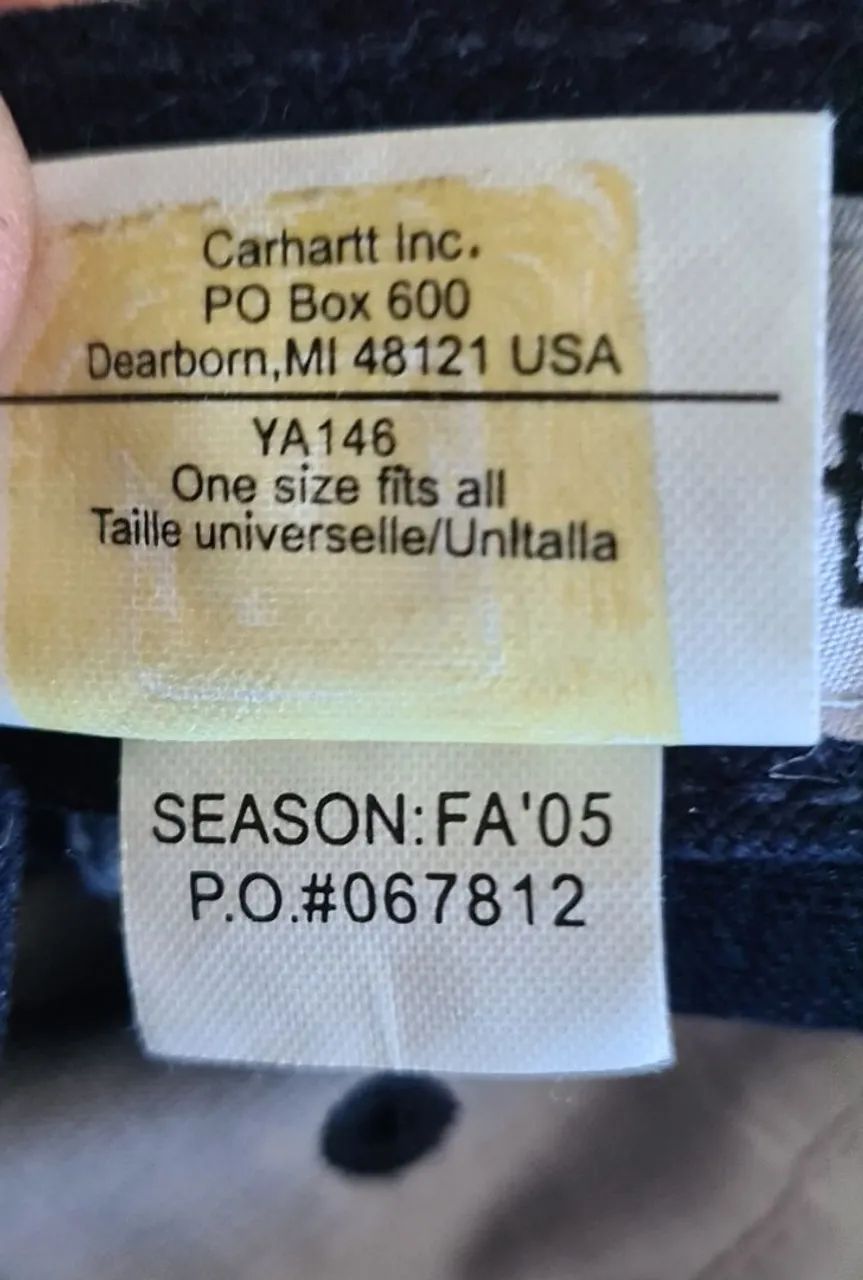 Boné  carhartt marinho  - Foto 4