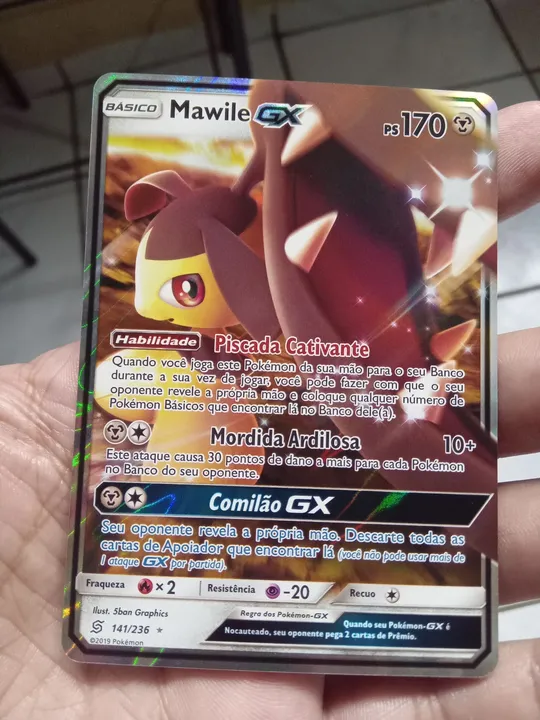 Carta Mawile GX 141/236 português copag