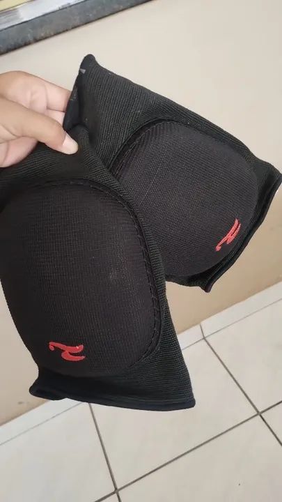 Par de joelheiras para treino de vôlei de quadra  - Foto 4