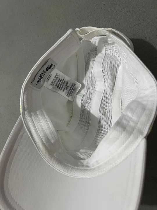 Boné Lacoste branco - Foto 3