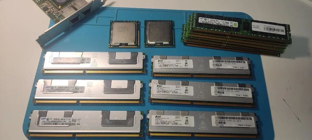 Kit Xeon E5620 + Memorias PC3L (DDR3) ECC + PCI-E Network Card - Foto 2