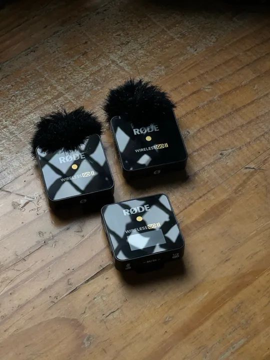 Kit de Microfones Sem Fio Rode Wireless GO II