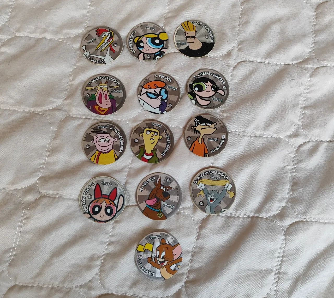 Tazos "Copa Cartoon Network" prata