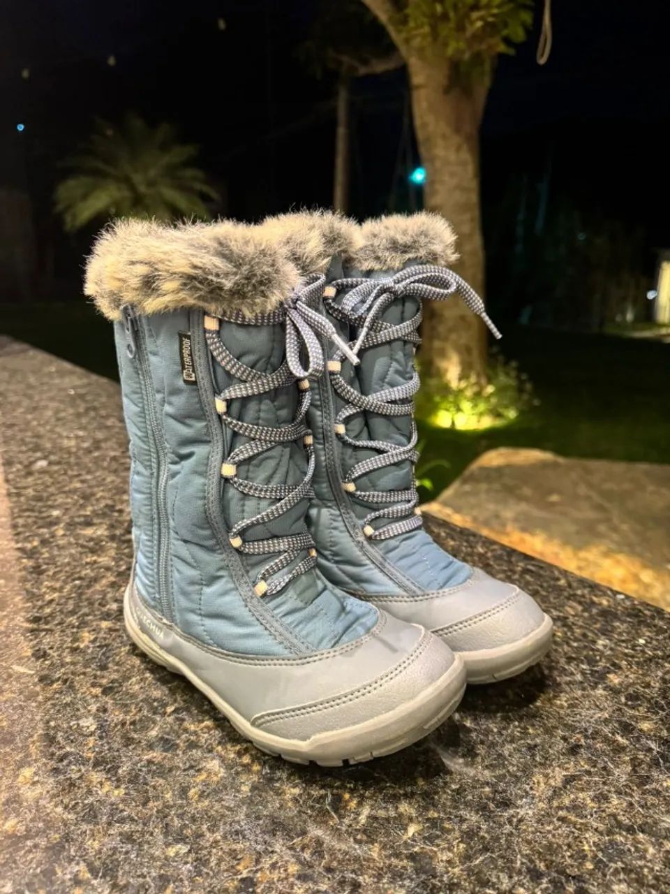 Bota Infantil de Trilha Impermeável Quechua NEVE Nº 32 TAMANHO 32 - Foto 2