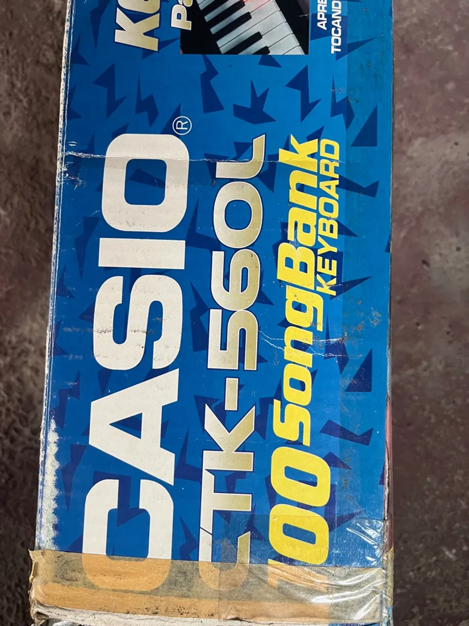 Teclado Casio TK-560L Song Bank Sandy e Junior