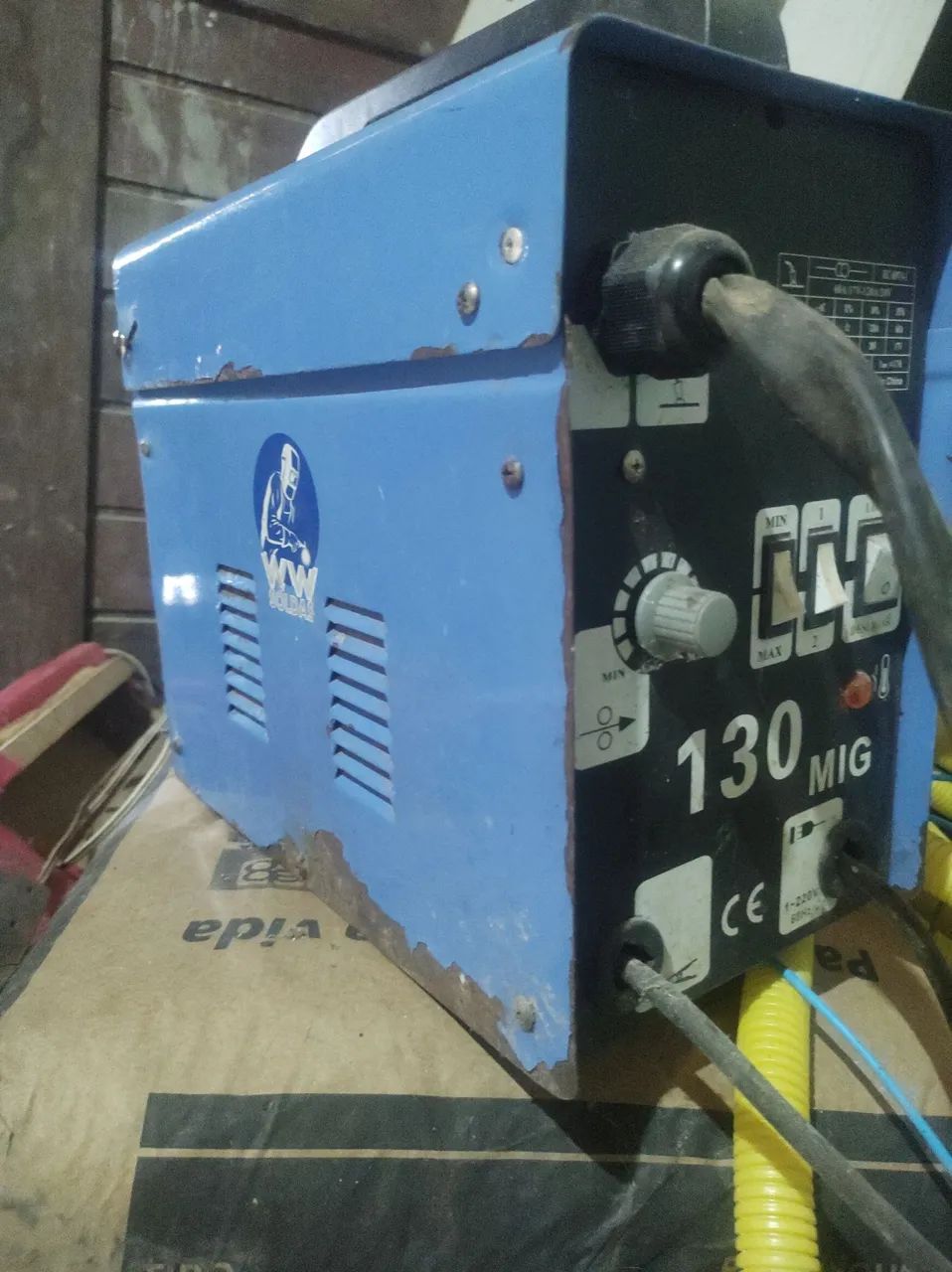 Máquina de Solda MIG 130A - Usada - Foto 2