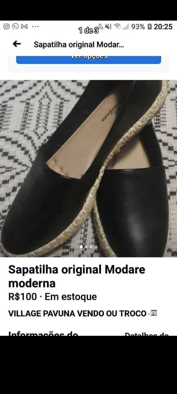 Sapatilha Modare original moderna - Foto 3