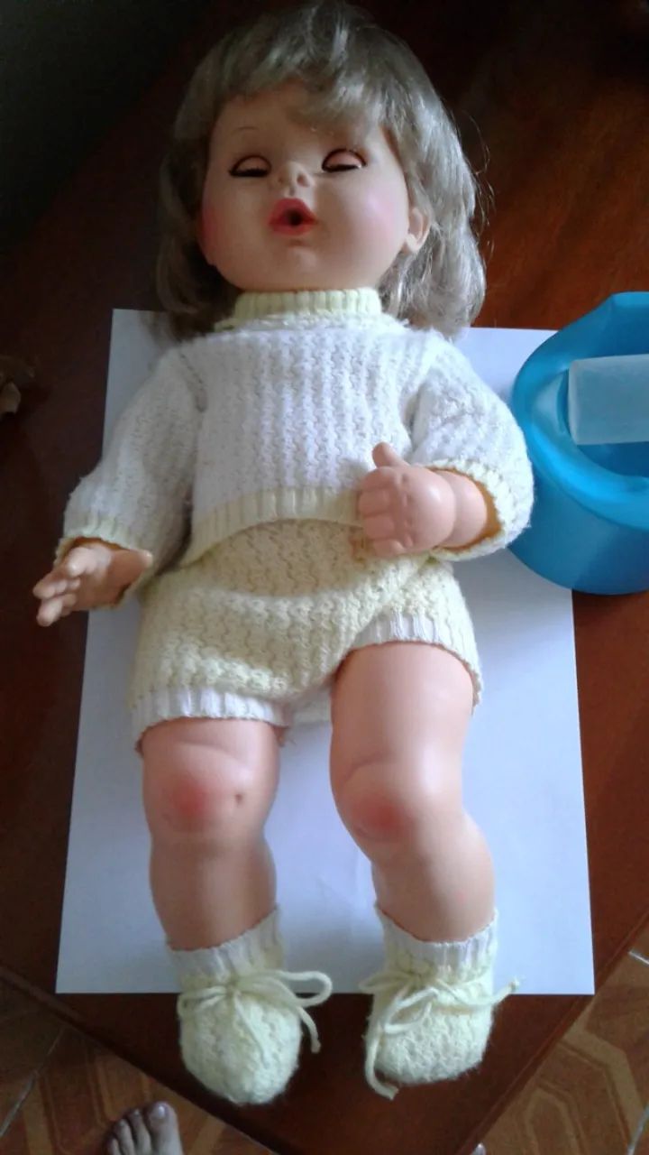 Boneco Antigo Manequinho Estrela anos 70 leia - Foto 5