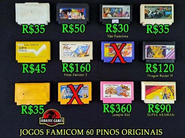 Jogos NES Originais Nintendo. Metroid, Metal Gear, Yo Noid,  - Foto 4