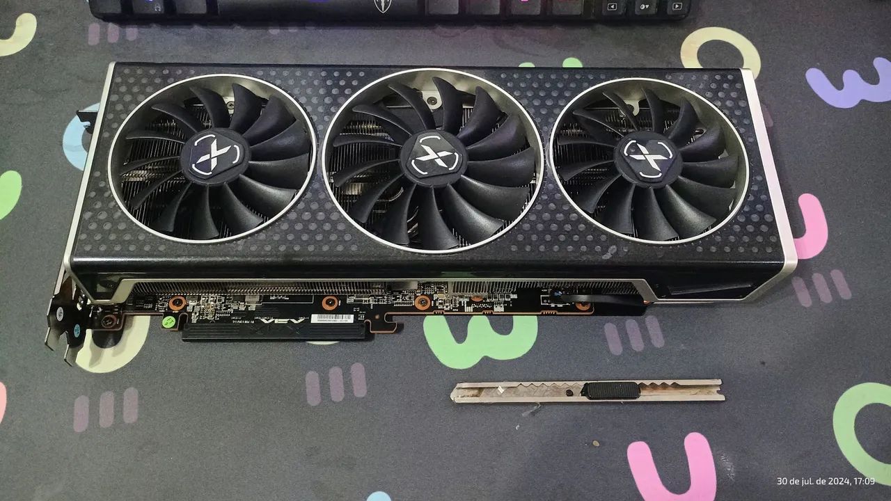 Rx 6750 XT Xfx Qick 12Gb + caixa e Nfe c garantia - Foto 3