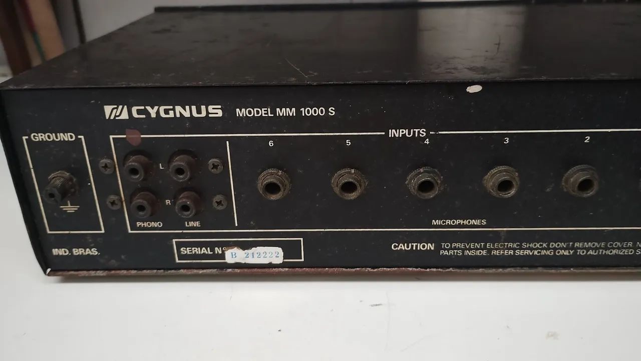 Microfone processor Mixer sygnus  - Foto 5
