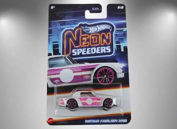Hot Wheels Datsun Fairlady 2000 Neon Speeders - JCB04 - Hobbies e