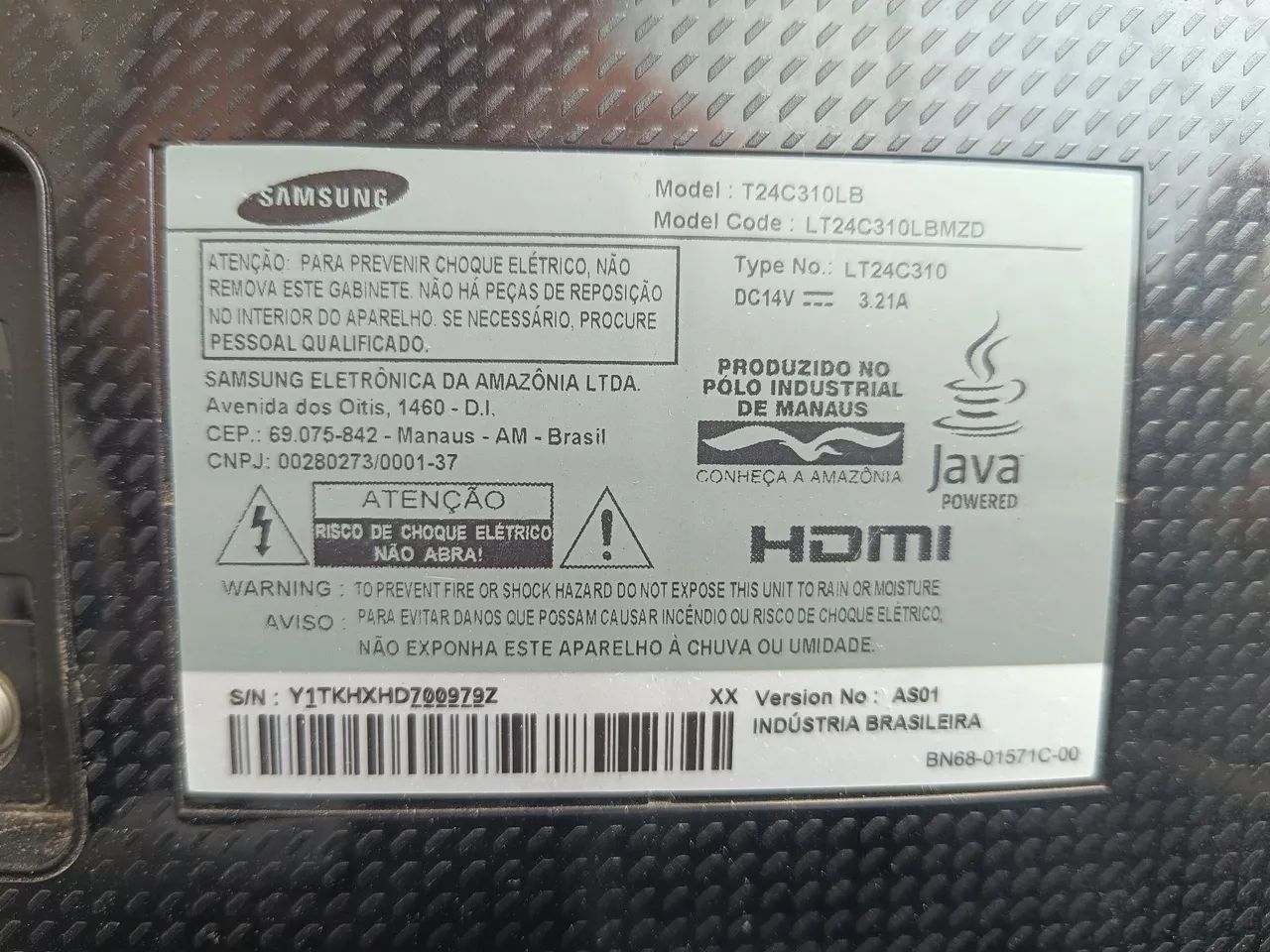 Tv Monitor Samsung 24 Polegadas Led - Foto 3