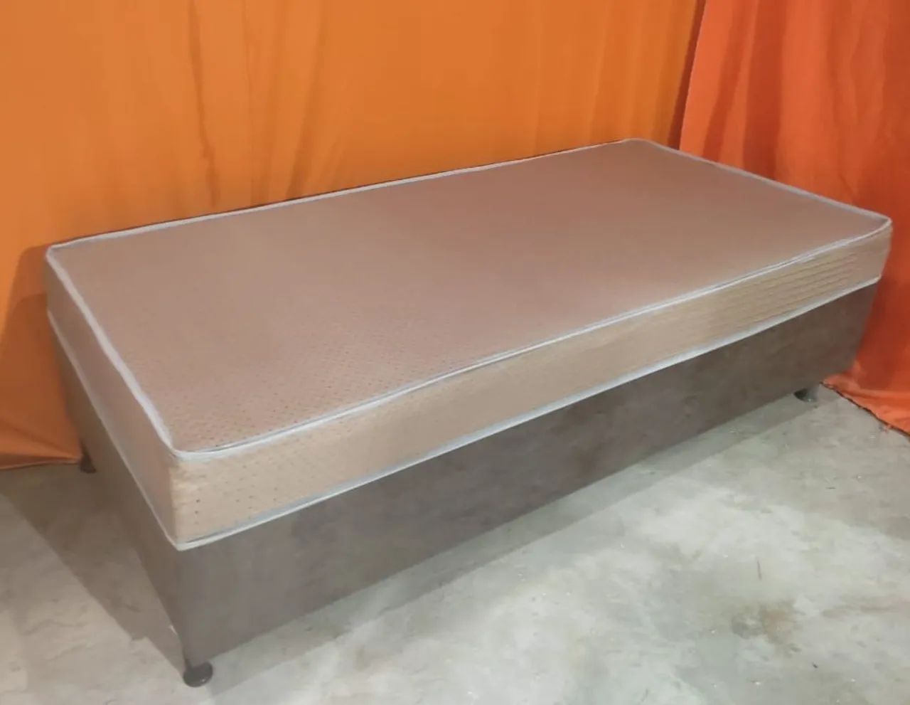 Cama Box Solteiro - Direto da Fábrica