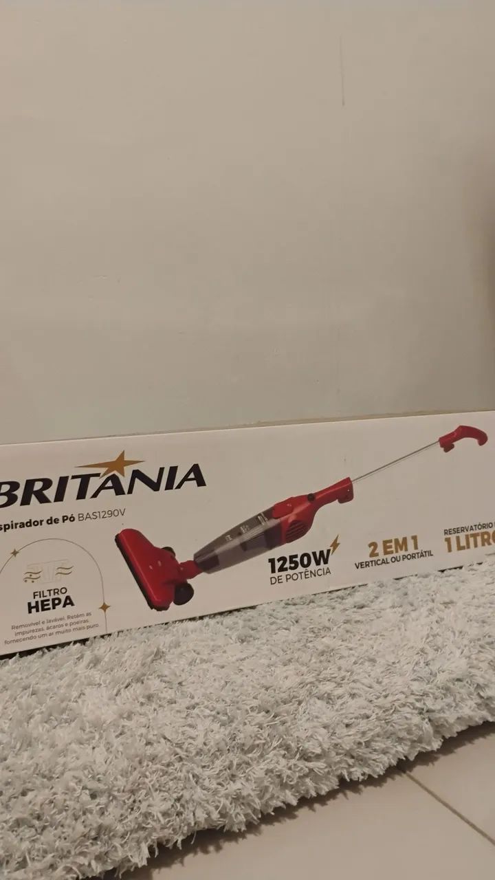 Aspirador de Pó Britânia BAS1290V 1250W 2 em 1