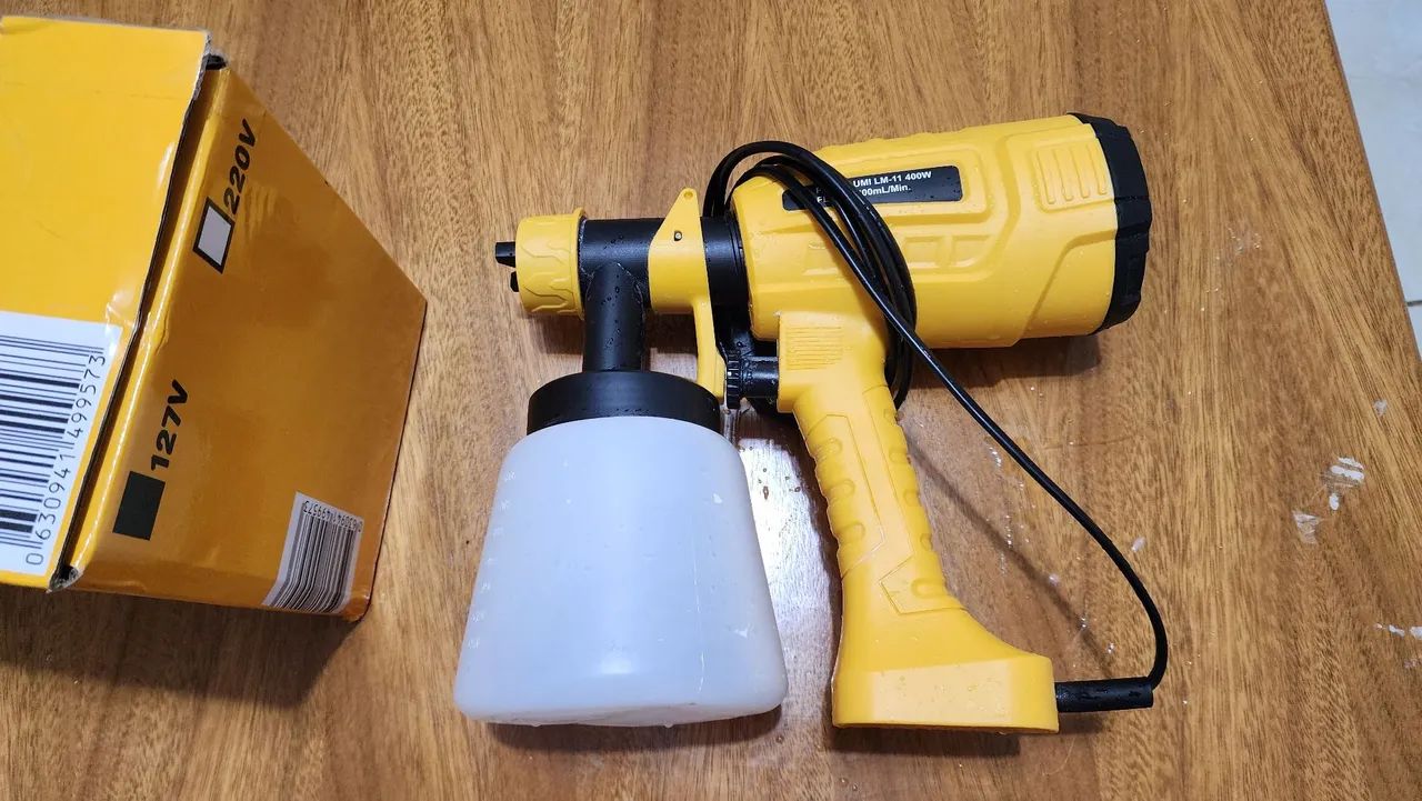 Pistola de Pintura Elétrica Lumi LM-11 400W - Foto 4