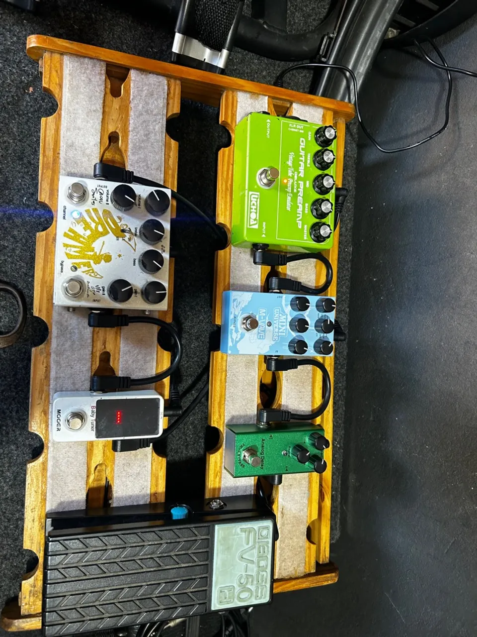 Set pedais guitarra completo