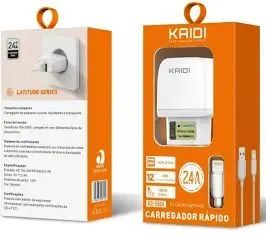 Carregador Rápido Kaidi 2.4A - Novo Compacto promoção  - Foto 5