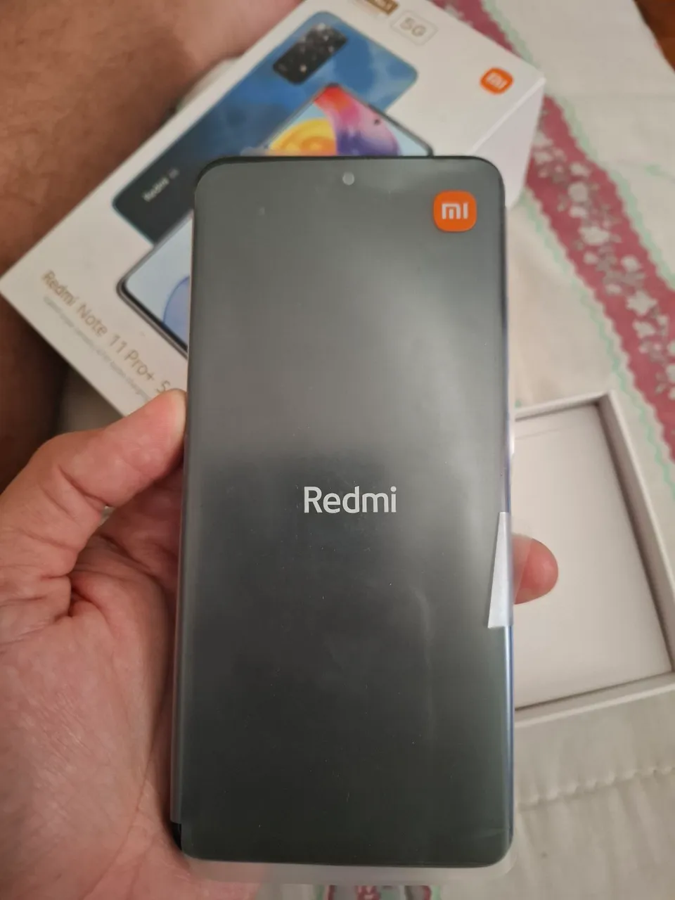 Redmi Note 11 Pro+ 5G - 128GB, 6GB RAM - Mirage Blue - Semi-novo<br>