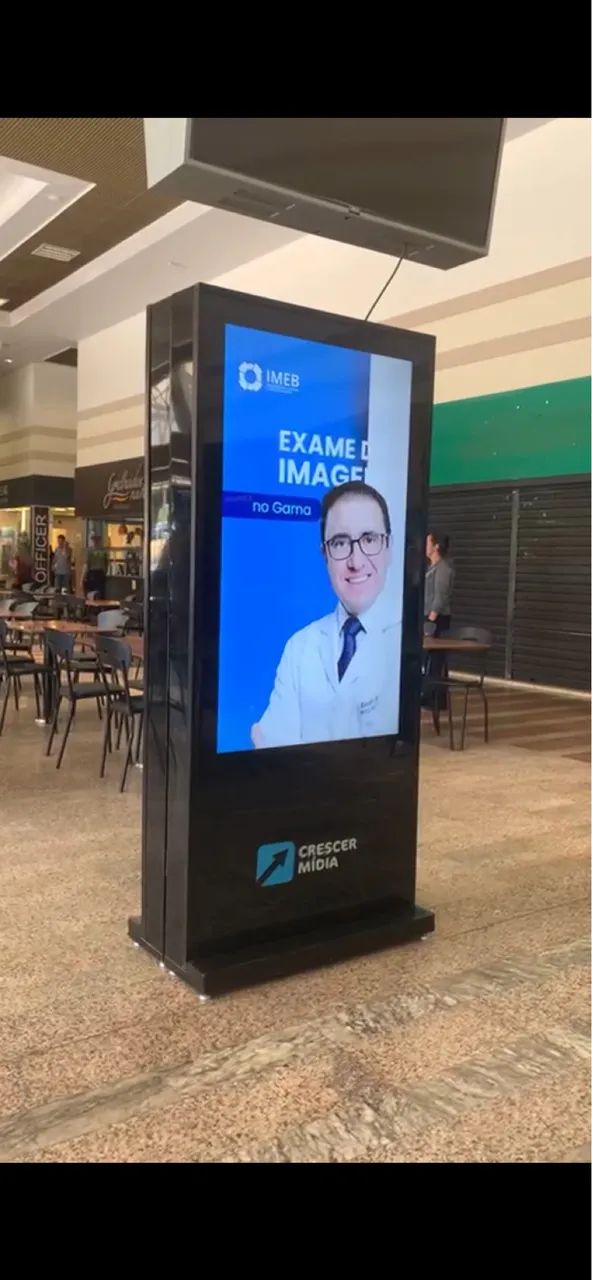 Tenha uma segunda renda Totem de publicidade com tv 58 polegadas  - Foto 2