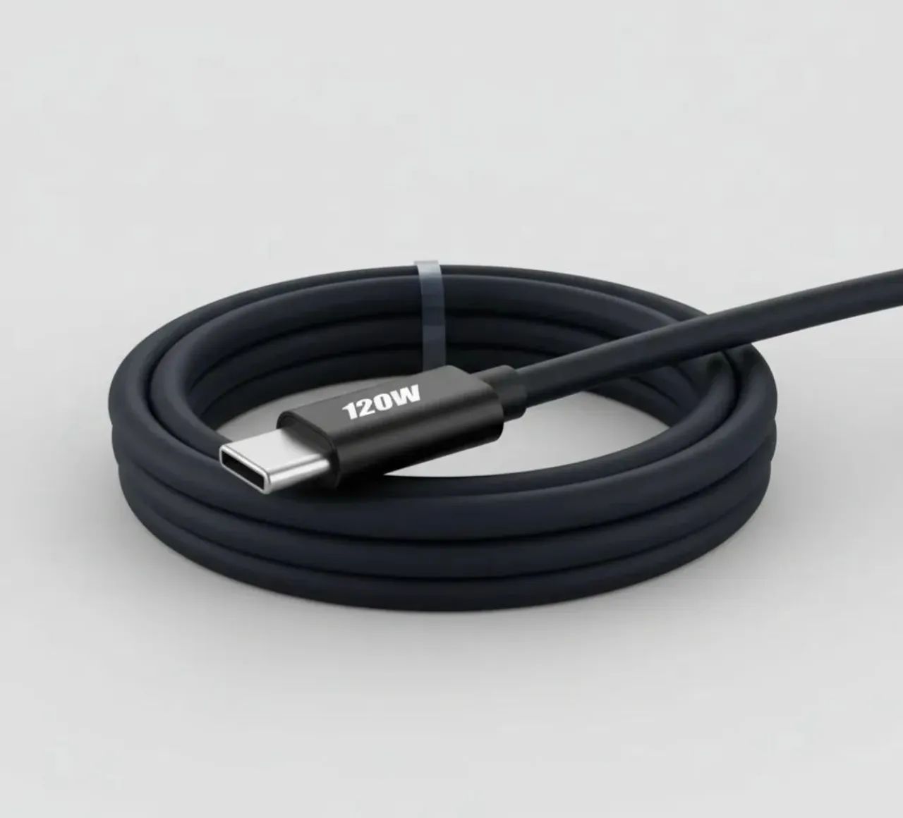 Cabo duas pontas USB C 120 wats - Foto 3