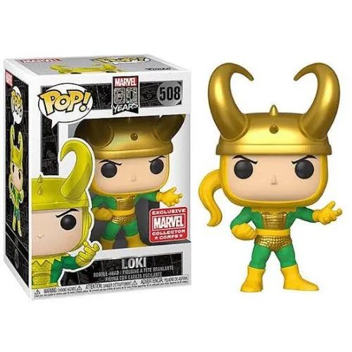 Funko Pop! Marvel Loki 80th Anniversary Exclusive - Foto 3