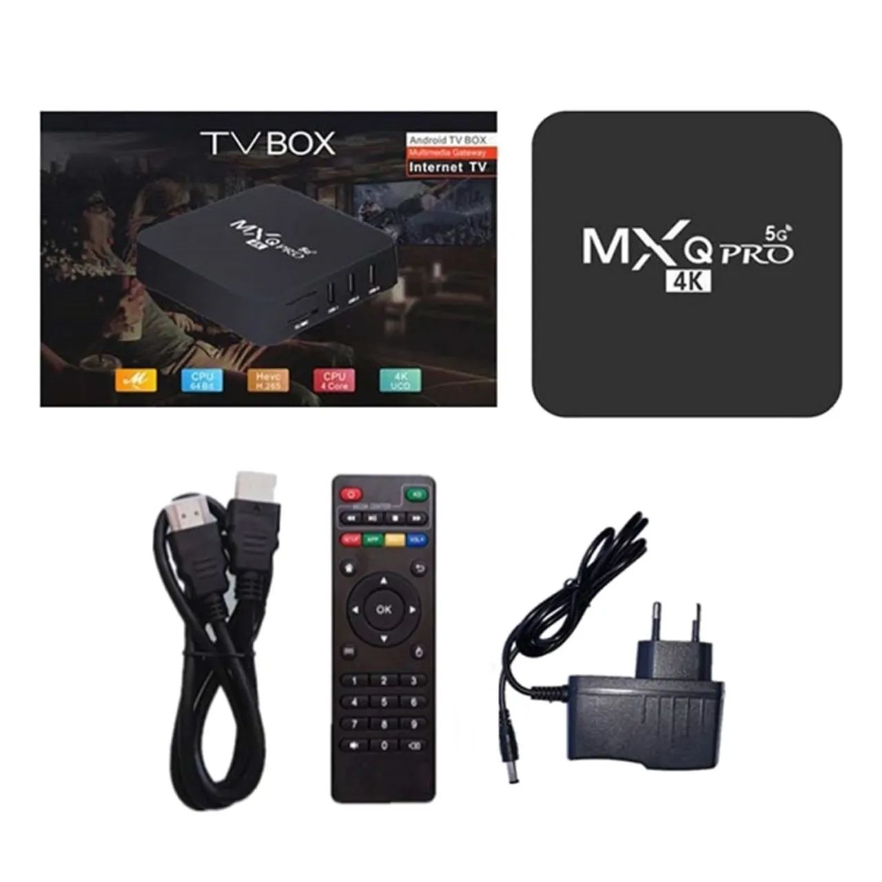 TV Box MXQ Pro 4K 5G Android