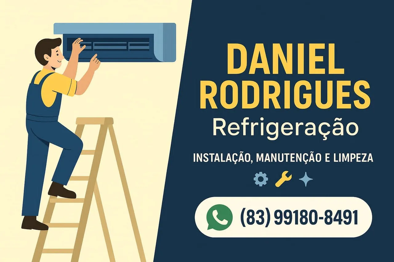 Conserto e manutenção e limpeza de ar-condicionado