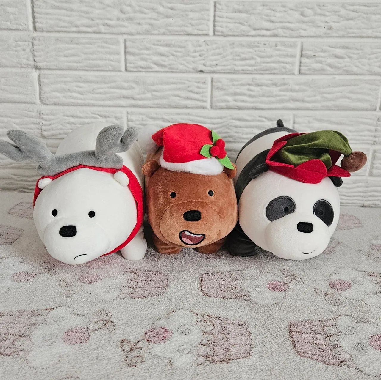 Pelúcias Ursos sem Curso We Bare Bears ORIGINAL