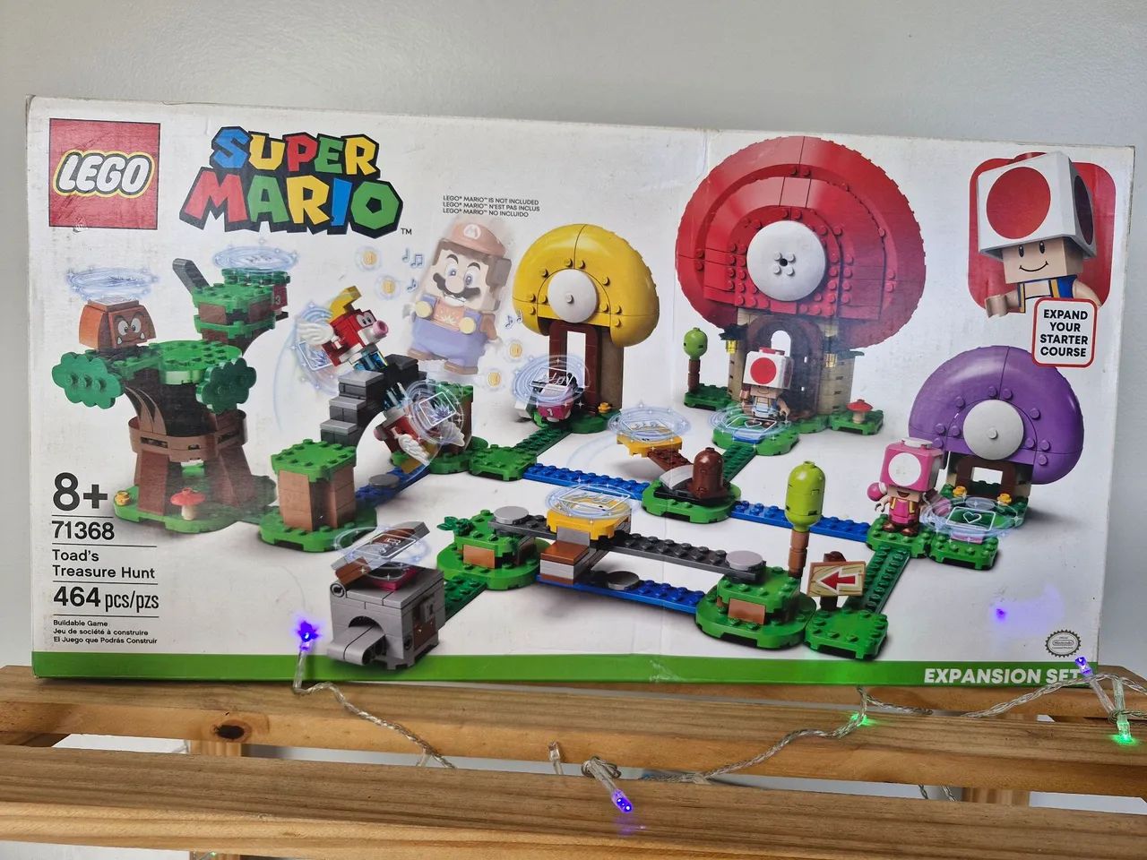 Lego Super Mario 71368 - Caça Ao Tesouro De Toad - Expansão