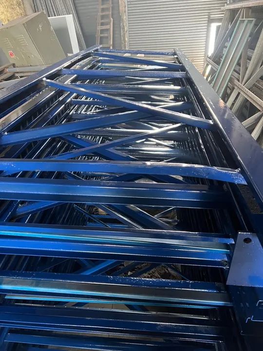 Porta pallet Estrutura metálica para estoque  - Foto 4