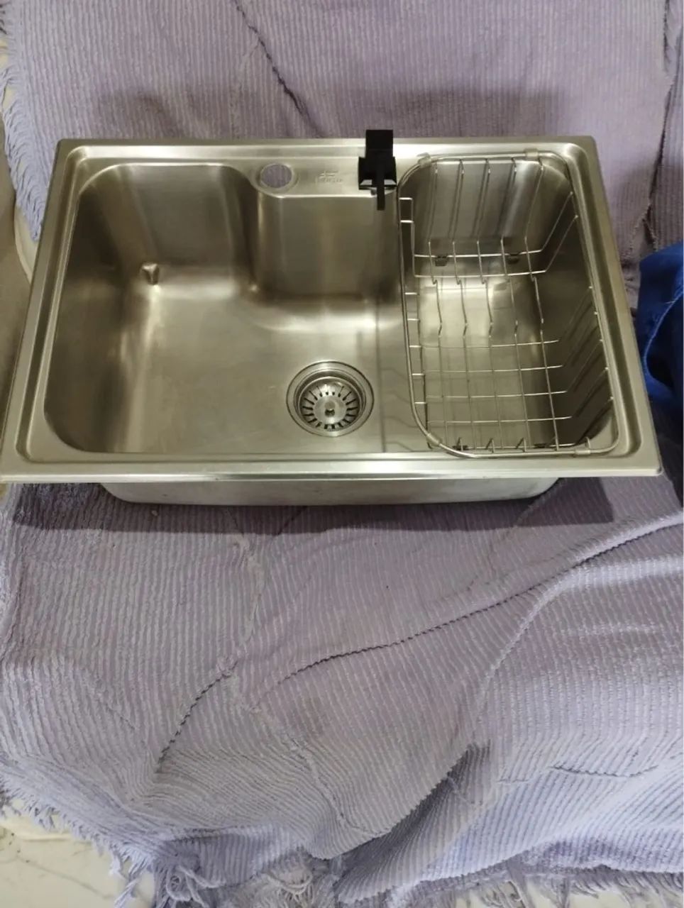 Cuba de Pia Inox com Escorredor - Perfeita para sua cozinha! - Foto 4