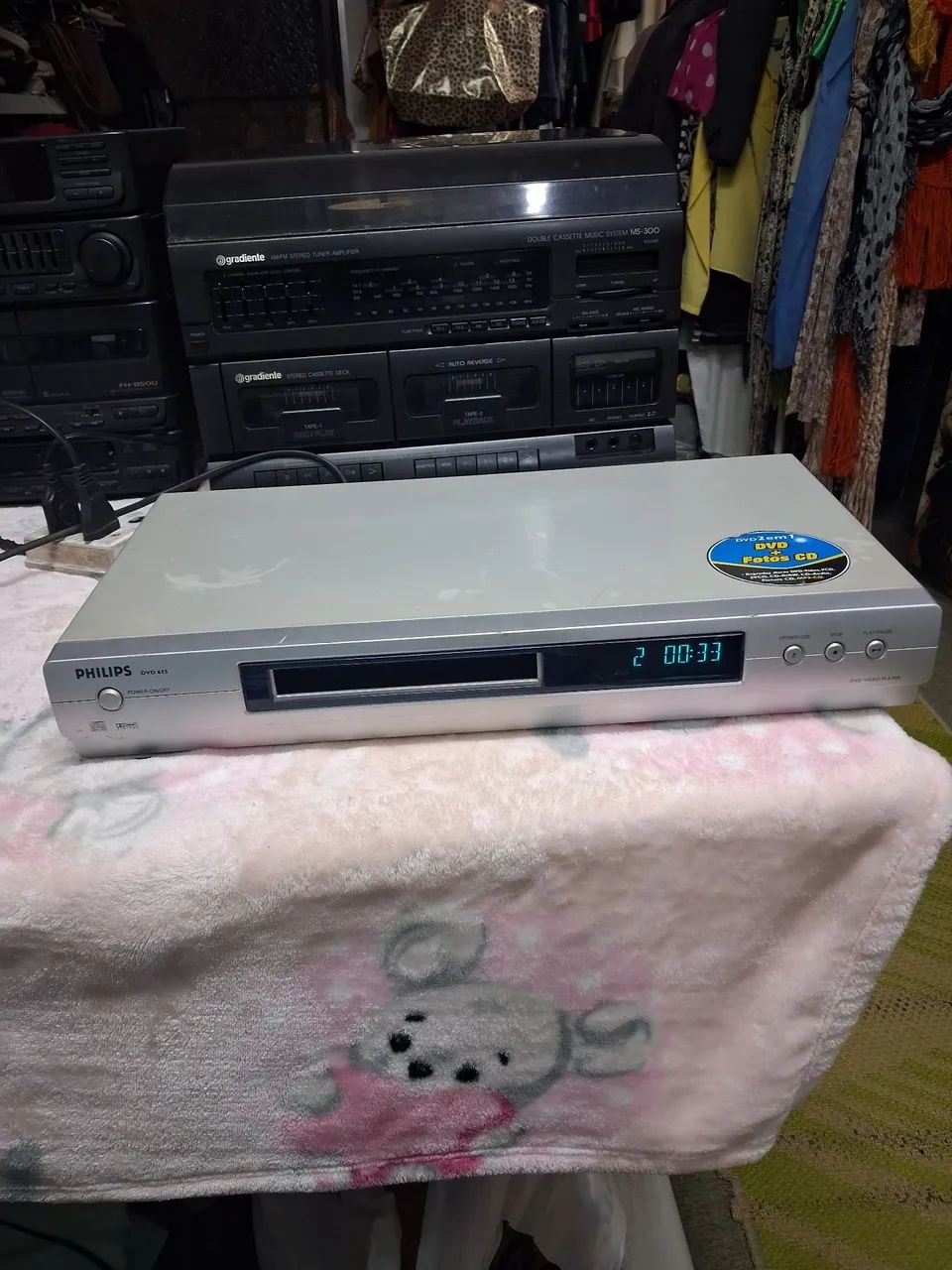 DVD PHILIPS MODELO ( dvd615 )Bivolt 64297487716866120